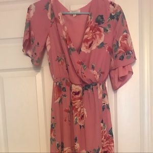 Maxi floral dress
